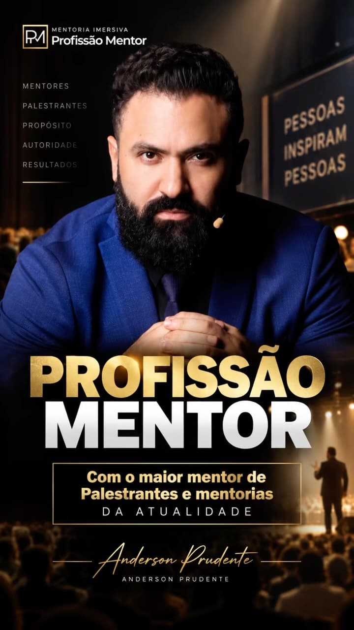 Uma boa palestra pode abrir portas. Mas quem transforma essas portas em oportunidades é o que acontece depois.
Muitos profissionais são excelentes no palco, conseguem prender a atenção, gerar conexão e despertar interesse.
O grande erro está em acreditar que isso, sozinho, vai gerar negócios.
Não basta ser lembrado. É preciso saber o que fazer com as conexões que você conquistou.
Existe uma diferença enorme entre simplesmente colecionar contatos e construir relacionamentos que podem gerar oportunidades reais.
E isso passa por estratégia, acompanhamento, posicionamento e, principalmente, por um processo que conduza cada pessoa para o próximo passo.
Foi justamente para mostrar como transformar conhecimento, autoridade e networking em um processo comercial que teremos o Profissão Mentor.
📍 Dia 30 de outubro
📍 Cakto — Balneário Camboriú
Se você quer aprender a transformar suas conexões em oportunidades e seu conhecimento em negócio, acesse o link da minha bio e faça sua inscrição.
Nos vemos lá! Restam poucas vagas!! Então corre!! 🚀
